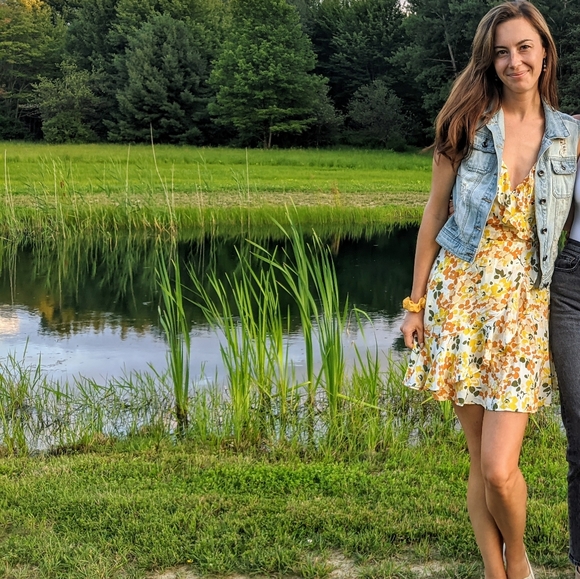 Urban outfitters yellow sundress - Picture 2 of 7